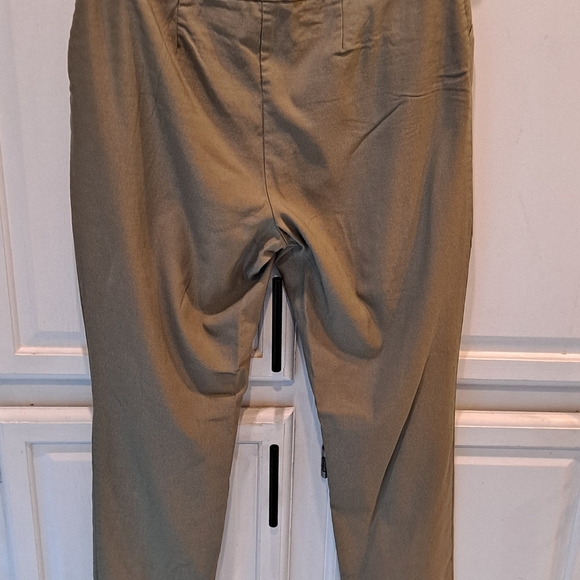 Chico's So Slimming Pants in Khaki Green - Picture 3 of 7